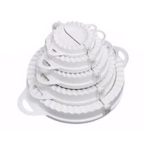 Forma para Pastel Kit 5 Peças Keita Cortador Modelador 6 a 15cm Profissional para Salgados