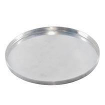 Forma Para Pizza 35 Cm Diâmetro Aluminio Borda Reforcada