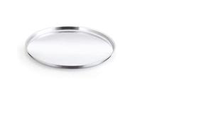 Forma Para Pizza Assadeira Redonda Baixa Bandeja Alumínio Polido Grosso IF 35 Tamanho 3 De 37 cm