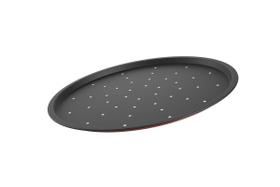 Forma para Pizza Bakeware com Furos em Alumínio Antiaderente Vermelho 33x1,1cm - Brinox