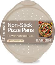 Forma para pizza BAKKENMASTER 33 cm perfurada antiaderente com alças Forma para pizza BAKKENMASTER 33 cm perfurada antiaderente com alças