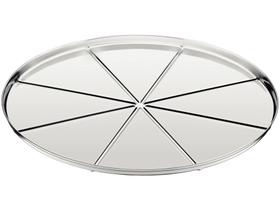 Forma para Pizza de Inox Redonda - Tramontina Service 61744/300 Forma para Pizza de Inox Redonda - Tramontina Service 61744/300