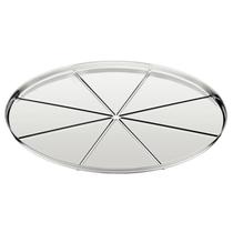 Forma para Pizza Tramontina em Aço Inox com Vincos 30 cm