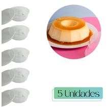 Forma para Pudim com Tampa 1100ml Forneável Bluestar 5 un