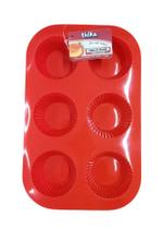 Forma Para Pudim Redonda de Silicone Sortida