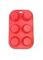 Forma Para Pudim Redonda de Silicone Sortida