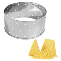 Forma Para Queijo Redondo Inox 1,56kg Malta Forma Para Queijo Redondo Inox 1,56kg Malta