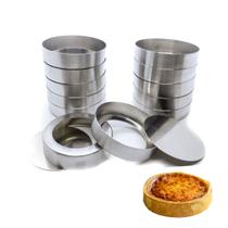 Forma Para Quiche nº1 Fundo Falso (8,2x2,5cm) - 6 Peças