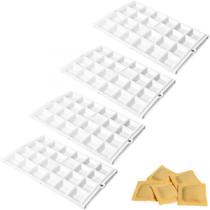 Forma para Ravioli e Mini Pasteis em Plastico 24 Cavidades 4 Unidades Injetemp