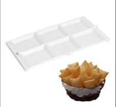 Forma Para Ravioli E Pastel Recheado 6 Cavidades Forma Para Ravioli E Pastel Recheado 6 Cavidades