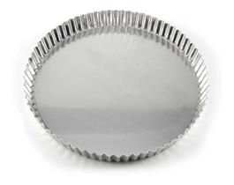 Forma Para torta crespa fundo falso 21cm Polido Nacional