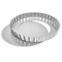 Forma para Torta de Alumínio Fundo Falso Crespa 15x3 cm 1319 Doupan