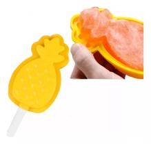 Forma Picolé Divertido Abacaxi Recheio Paleta Mexicana 2und