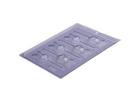 Forma Pirulito Coelhinho Plast Forma Pirulito Coelhinho Plast