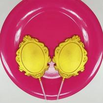 Forma Pirulito Espelho Oval Camafeu Moldura BWB 2 Unidades