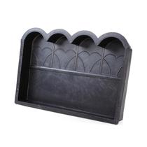 Forma Piso Bloquete Meio Fio Para Jardim 42X25X5 Kit 2Pcs Forma Piso Bloquete Meio Fio Para Jardim 42X25X5 Kit 2Pcs