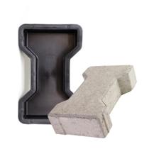 Forma Piso Fabricação Tijolinho Calçada Tipo Ossinho Gravatinha 25x15x6 Chão Lajota Pedra Concretada