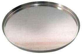 Forma pizza 35 em aluminio - kit com 06 peças