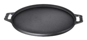 Forma Pizza e Carne Ferro 25 cm P/ Fogão Indução, A Gás, Forno e etc Envio Imediato