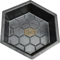 Forma Plástica Sextavada Estriada Colmeia 06cm - 25x25x06