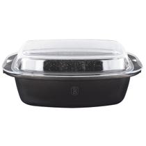 Forma Preta Com Tampa 2 Em 1 40X22.5X5.2 Cm Forma Preta Com Tampa 2 Em 1 40X22.5X5.2 Cm