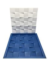 Forma Prisma Borracha E Plástico Placa Gesso - Lindissímo