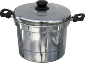 Forma Pudim Banho Maria Com Tampa Polida 5,0 Litros