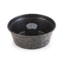 Forma Pudim e Bolo Com Tubo Antiaderente 20cm Preto Nacional Forma Pudim e Bolo Com Tubo Antiaderente 20cm Preto Nacional