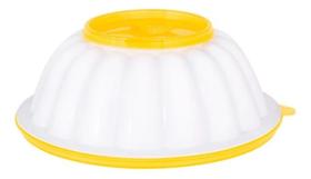 Forma Pudim, Gelatinas Manjares C/ 1 Fundo Removível 16x8cm