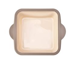 Forma Quadrada de Silicone Kenya Bege
