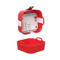 Forma Quadrada de Silicone para Air Fryer 16 cm Haüskraft