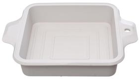 Forma Quadrada de Silicone Para Air Fryer Bolo Pão 19cm