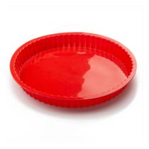 Forma Rasa Silicone Para Tortas Antiaderente 26cm Prime Chef Forma Rasa Silicone Para Tortas Antiaderente 26cm Prime Chef