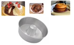 Forma Redonda Assadeira Cone Canudo Alumínio Polido Certificado IF 35 N 20