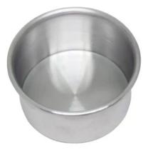 Forma Redonda Baixa 20x5cm P/ Bolo C/ 5cm Altura Em Alumínio Forma Redonda Baixa 20x5cm P/ Bolo C/ 5cm Altura Em Alumínio
