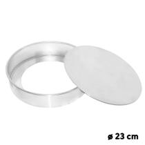 Forma Redonda com Fundo Falso - Ref. 0906 - 23 x 7 cm - 1 unidade - Macedo - Rizzo Forma Redonda com Fundo Falso - Ref. 0906 - 23 x 7 cm - 1 unidade - Macedo - Rizzo