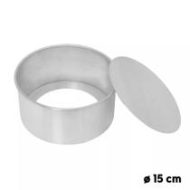 Forma Redonda com Fundo Falso - Ref. 1694 - 15 x 10 cm - 1 unidade - Macedo - Rizzo Forma Redonda com Fundo Falso - Ref. 1694 - 15 x 10 cm - 1 unidade - Macedo - Rizzo