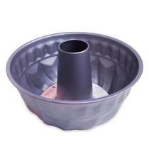 Forma redonda de bolo Bakery com furo para assar antiaderente 23x12 Hercules UC125-04 chumbo Forma redonda de bolo Bakery com furo para assar antiaderente 23x12 Hercules UC125-04 chumbo