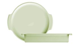 Forma Redonda de Porcelana Assar/Servir Verde Menta 21 x 4cm - Germer