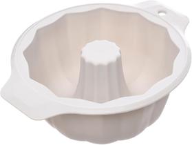 Forma Redonda de Silicone Para Air Fryer Pudim Bolo 18cm