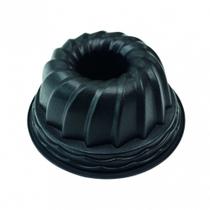 Forma Redonda de Silicone Preto 24 Cm - Allmix Forma Redonda de Silicone Preto 24 Cm - Allmix