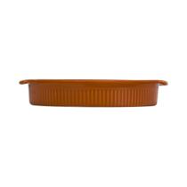 Forma Redonda Diâmetro 21 cm Laranja Germer Porcelanas Forma Redonda Diâmetro 21 cm Laranja Germer Porcelanas