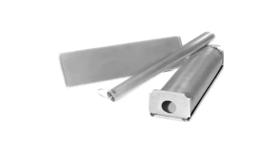 Forma Redonda Em Aço Inox C/tampa E Tubo Para Recheio 27x7x6 Forma Redonda Em Aço Inox C/tampa E Tubo Para Recheio 27x7x6