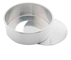 Forma Redonda Fundo Falso Removível 24cm em Alumínio