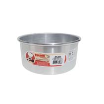 Forma Redonda Fundo Fixo 17X8 cm - Alumínio