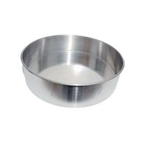 Forma Redonda Fundo Fixo 30X10 cm - Alumínio
