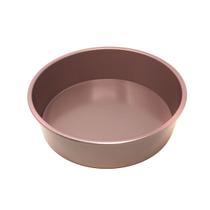 Forma redonda fundo removível aço carbono rosê 26cm Bistró