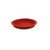 Forma Redonda para Bolo em Silicone Vermelha
