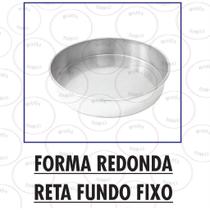 FORMA REDONDA RETA F. Fixo 35 x 08 EM ALUMÍNIO