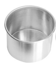 Forma redonda reta fundo fixo 25x12cm alumínio mc formas